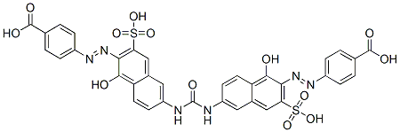 CAS#: 47893-59-4, 4,4'-[Carbonylbis[Imino(1-Hydroxy-3-Sulphonaphthalene-6,2-Diyl)Azo]]Dibenzoic Acid