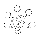 CAS#: 47904-22-3, 1,3,5,7,9,11,14-Heptacyclohexyltricyclo[7.3.3.1<Sup>5,11</Sup>]Heptasiloxane-3,7,14-Triol
