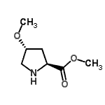 CAS 登录号：479234-88-3， 甲基(4R)-4-甲氧基-L-脯氨酸酯