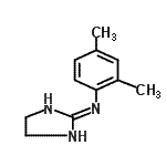 CAS 登录号：4794-83-6， N-(2,4-二甲基苯基)-4,5-二氢-1H-咪唑-2-胺
