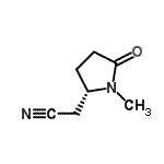 CAS#: 479411-60-4, [(2S)-1-Methyl-5-Oxo-2-Pyrrolidinyl]Acetonitrile
