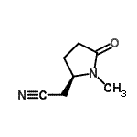 CAS 登录号：479411-64-8， [(2R)-1-甲基-5-氧代-2-吡咯烷基]乙腈