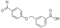 CAS 登录号：479578-95-5， 3-[(4-甲酰基苯氧基)甲基]苯甲酸