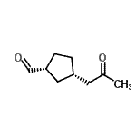CAS#: 479622-73-6, (1R,3S)-3-(2-Oxopropyl)Cyclopentanecarbaldehyde
