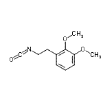 CAS#: 480439-02-9, 1-(2-Isocyanatoethyl)-2,3-Dimethoxybenzene