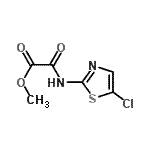 CAS#: 480450-82-6, Methyl [(5-Chloro-1,3-Thiazol-2-Yl)Amino](Oxo)Acetate