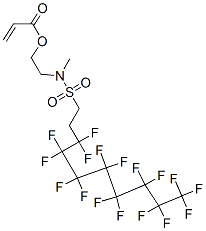 CAS#: 48077-95-8, Propenoic Acid 2-[[(3,3,4,4,5,5,6,6,7,7,8,8,9,9,10,10,10-Heptadecafluorodecyl)Sulfonyl]Methylamino]Ethyl Ester