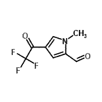 CAS#: 482584-40-7, 1-Methyl-4-(Trifluoroacetyl)-1H-Pyrrole-2-Carbaldehyde