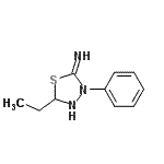 CAS#: 483340-86-9, 5-Ethyl-3-Phenyl-1,3,4-Thiadiazolidin-2-Imine