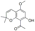 CAS#: 484-18-4, 1-(7-Hydroxy-5-Methoxy-2,2-Dimethyl-2H-Chromen-8-Yl)Ethanone