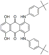 CAS#: 4851-50-7, 1,4-Bis[[4-(1,1-Dimethylethyl)Phenyl]Amino]-5,8-Dihydroxyanthraquinone