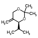 CAS 登录号：485401-47-6， (4S)-4-异丙基-2,2-二甲基-5-亚甲基-1,3-二恶烷