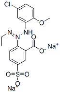 CAS#: 4857-56-1, Disodium 2-[3-(5-Chloro-2-Methoxyphenyl)-1-Ethyltriazen-2-Yl]-5-Sulphonatobenzoate