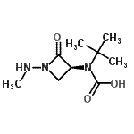 CAS#: 485831-53-6, [(3S)-1-(Methylamino)-2-Oxo-3-Azetidinyl](2-Methyl-2-Propanyl)Carbamic Acid