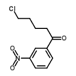 CAS 登录号：487058-74-2， 5-氯-1-(3-硝基苯基)-1-戊酮