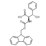 CAS#: 487060-72-0, (betas)-N-[(9H-Fluoren-9-Ylmethoxy)Carbonyl]-beta-Hydroxy-D-Phenylalanine