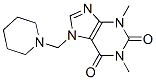 CAS 登录号：4873-93-2， 3,7-二氢-1,3-二甲基-7-(哌啶甲基)-1H-嘌呤-2,6-二酮