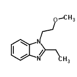 CAS#: 488086-49-3, 2-Ethyl-1-(2-Methoxyethyl)-1H-Benzimidazole