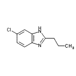 CAS#: 4887-91-6, 6-Chloro-2-Propyl-1H-Benzimidazole