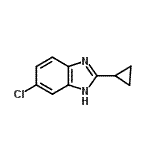 CAS#: 4887-92-7, 5-Chloro-2-Cyclopropyl-1H-Benzimidazole