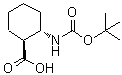 CAS 登录号：488703-60-2， (1S,2S)-叔丁氧羰基-2-氨基环己烷羧酸