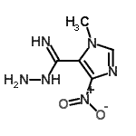 CAS#: 489434-61-9, 1-Methyl-4-nitro-1H-imidazole-5-carboximidohydrazide