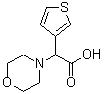 CAS 登录号：490027-09-3， 4-吗啉基(3-噻吩基)乙酸