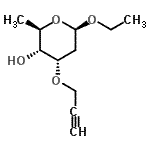 CAS#: 491609-21-3, Ethyl 2,6-Dideoxy-3-O-2-Propyn-1-Yl-beta-D-Ribo-Hexopyranoside