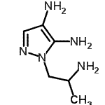CAS#: 491842-82-1, 1-(2-Aminopropyl)-1H-Pyrazole-4,5-Diamine