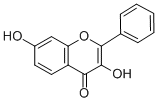 CAS 登录号：492-00-2， 3,7-二羟基黄酮