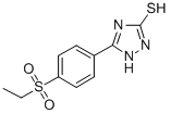 CAS#: 4922-58-1, 5-[4-(Ethylsulfonyl)Phenyl]-1H-1,2,4-Triazole-3-Thiol