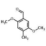 CAS 登录号：4925-88-6， 2,5-二甲氧基-4-甲基苯甲醛