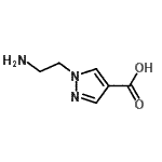 CAS 登录号：493036-32-1， 1-(2-氨基乙基)-1H-吡唑-4-羧酸