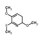 CAS 登录号：494747-08-9， 2,5-二甲氧基-6-(甲硫基)-2,3-二氢吡啶