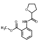 CAS 登录号：495395-14-7， 甲基2-[(四氢-2-呋喃基羰基)氨基]苯甲酸酯