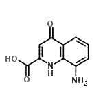 CAS 登录号：495408-88-3， 8-氨基-4-氧代-1,4-二氢-2-喹啉羧酸