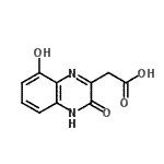 CAS#: 495409-59-1, (8-Hydroxy-3-Oxo-3,4-Dihydro-2-Quinoxalinyl)Acetic Acid
