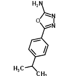 CAS#: 49579-79-5, 5-(4-Isopropylphenyl)-1,3,4-Oxadiazol-2-Amine