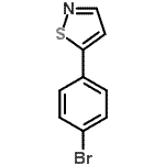 CAS#: 49602-97-3, 5-(4-Bromophenyl)-1,2-Thiazole