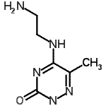 CAS#: 496033-05-7, 5-[(2-Aminoethyl)Amino]-6-Methyl-1,2,4-Triazin-3(2H)-One