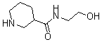 CAS 登录号：496057-54-6， N-(2-羟基乙基)-3-哌啶甲酰胺