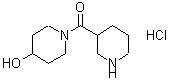CAS#: 496057-57-9, (4-Hydroxy-1-Piperidyl)-(3-Piperidyl)Methanone Hydrochloride