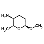 CAS#: 496800-40-9, (2R,3R,6S)-6-Methoxy-2-Methyltetrahydro-2H-Pyran-3-Amine