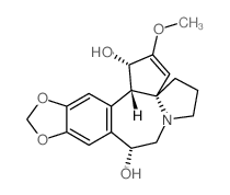 CAS#: 49686-55-7, (1S,3aR)-1,5,6,8,9,14bbeta-Hexahydro-2-Methoxy-4H-Cyclopenta[a][1,3]Dioxolo[4,5-H]Pyrrolo[2,1-b][3]Benzazepine-1alpha,9alpha-Diol