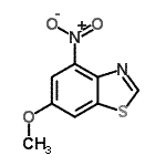 CAS#: 496875-01-5, 6-Methoxy-4-Nitro-1,3-Benzothiazole
