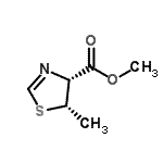 CAS#: 496878-28-5, Methyl (4R,5S)-5-Methyl-4,5-Dihydro-1,3-Thiazole-4-Carboxylate