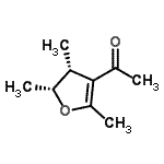 CAS#: 497157-84-3, 1-[(4R,5R)-2,4,5-Trimethyl-4,5-Dihydro-3-Furanyl]Ethanone