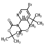 CAS#: 497159-91-8, Bis(2-methyl-2-propanyl) (5-bromo-3-methyl-2-pyridinyl)imidodicarbonate