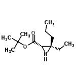 CAS#: 497238-09-2, 2-Methyl-2-Propanyl (2S,3R)-3-Ethyl-3-Propyl-2-Aziridinecarboxylate