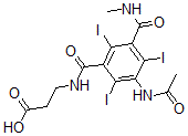 CAS#: 49755-81-9, N-[3-(Acetylamino)-2,4,6-Triiodo-5-(Methylaminocarbonyl)Benzoyl]-beta-Alanine